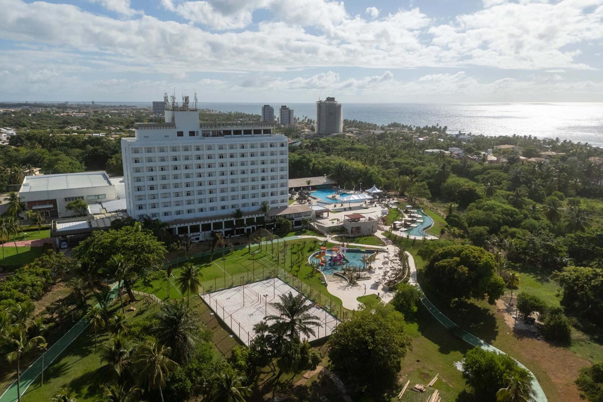 德维尔萨尔瓦多高级酒店 外观 照片 Aerial view of the hotel